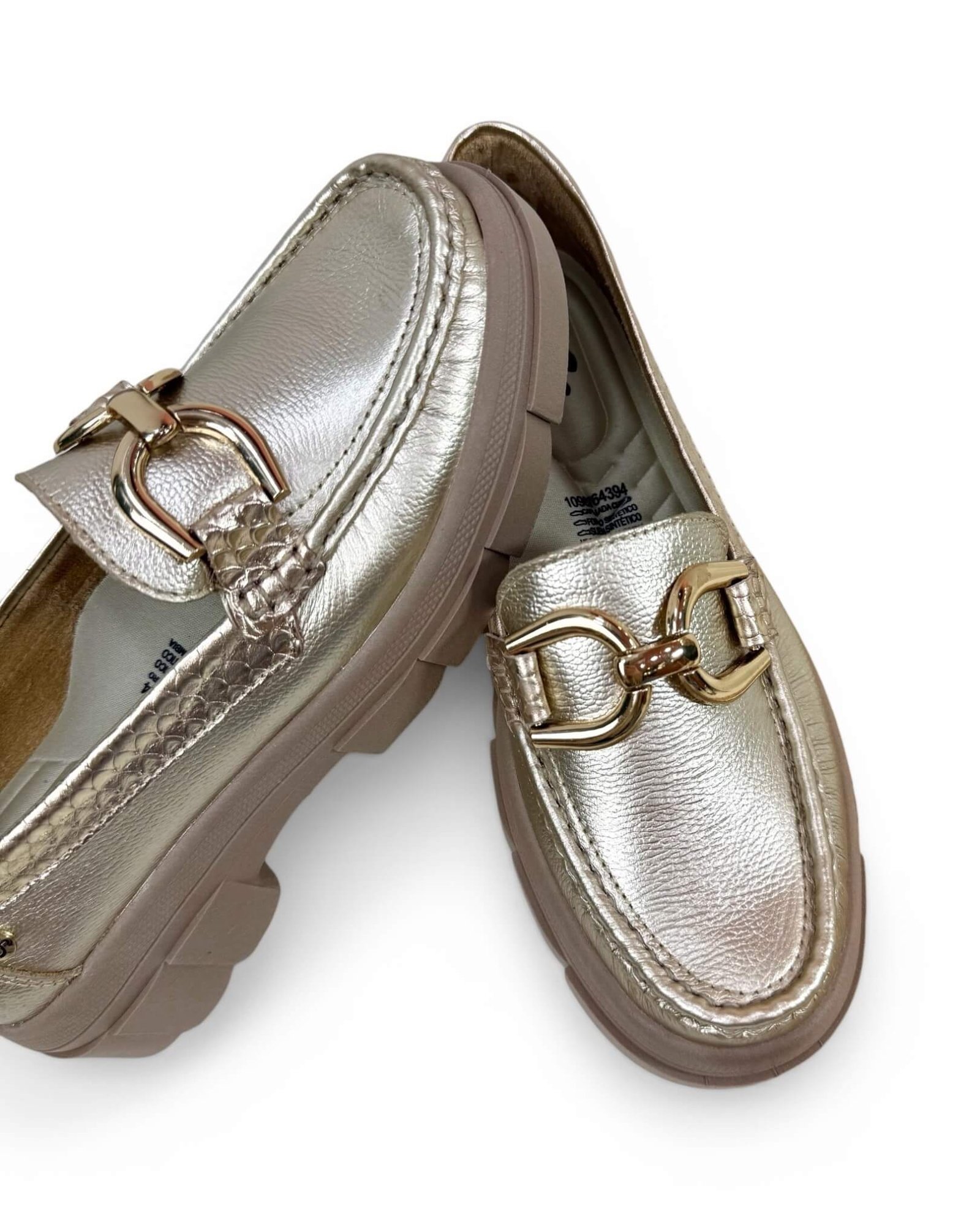 Mocasin Retro Ema Champán - Image 3