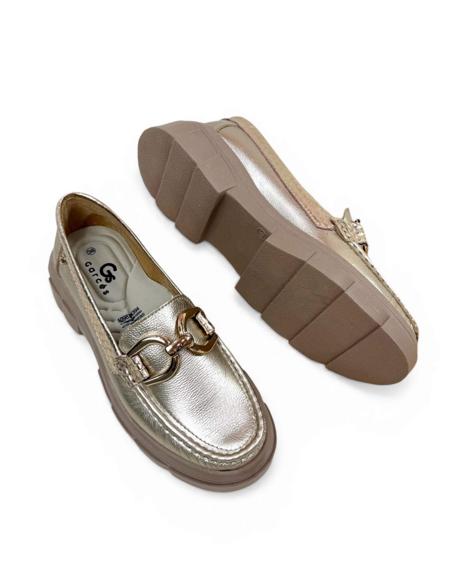 Mocasin Retro Ema Champán - Image 4