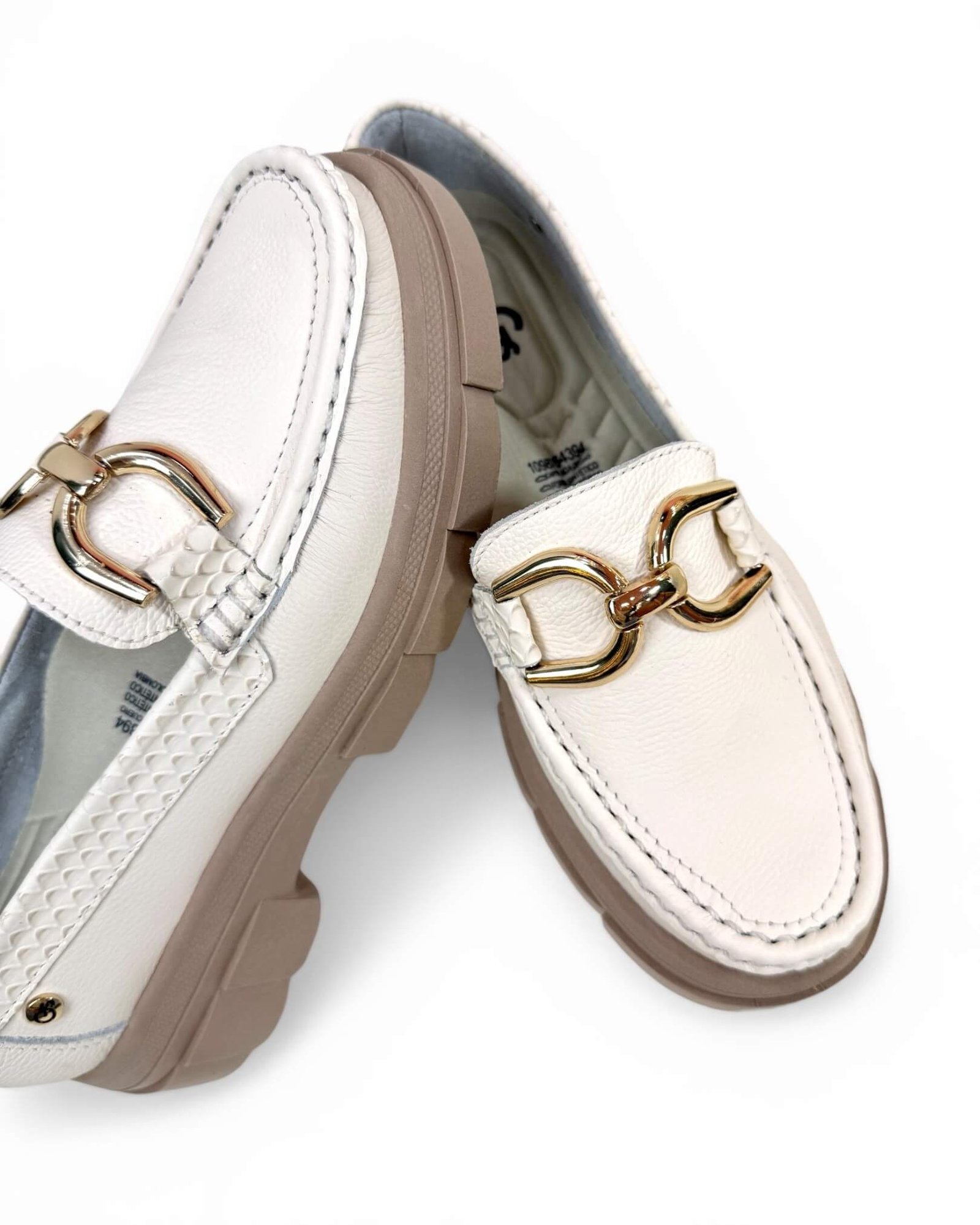 Mocasin Retro Ema Beige - Image 3