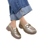 Mocasin Retro Ema Champán