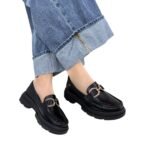 Mocasin Retro Ema Negro