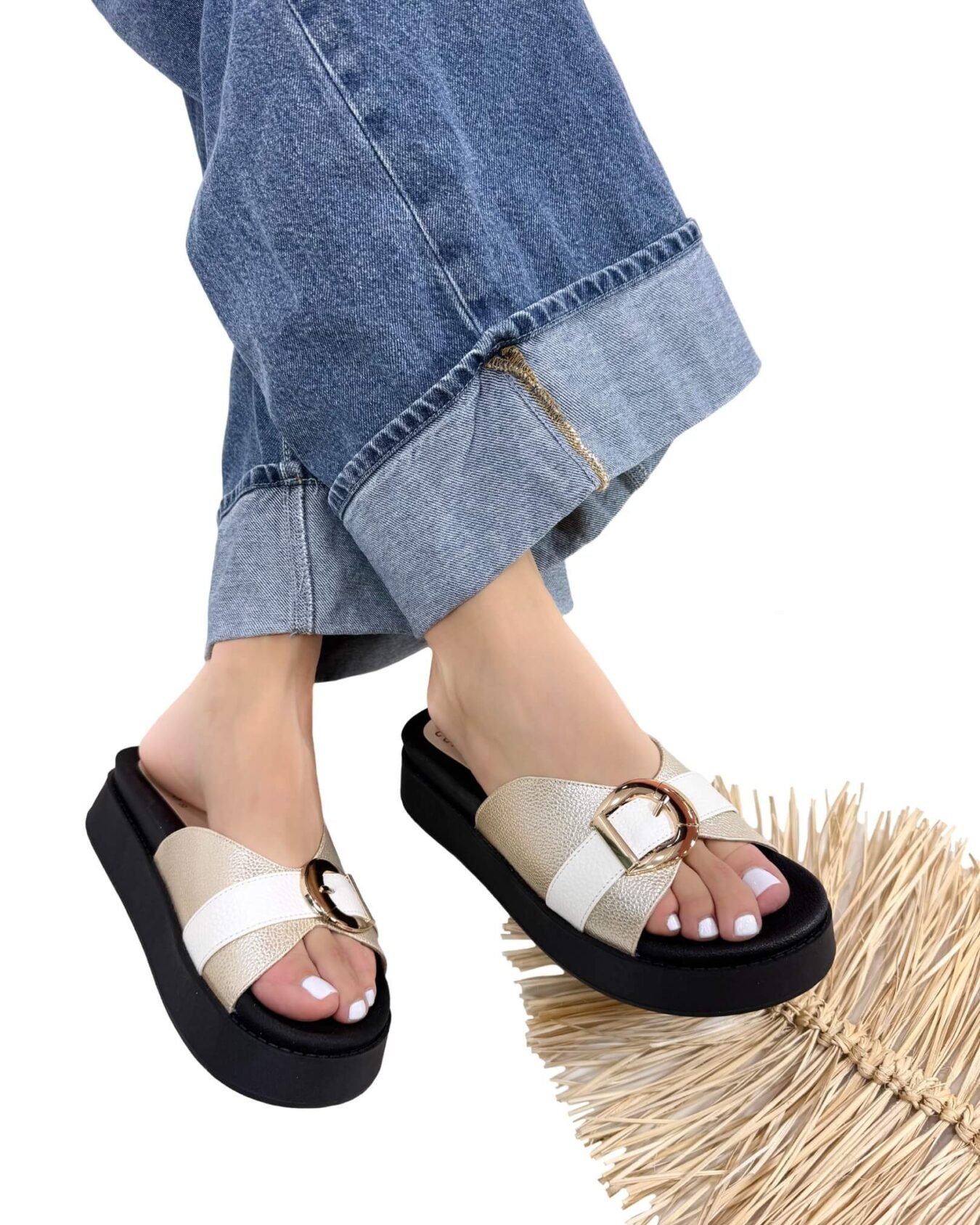 Sandalia Elsa Dorado