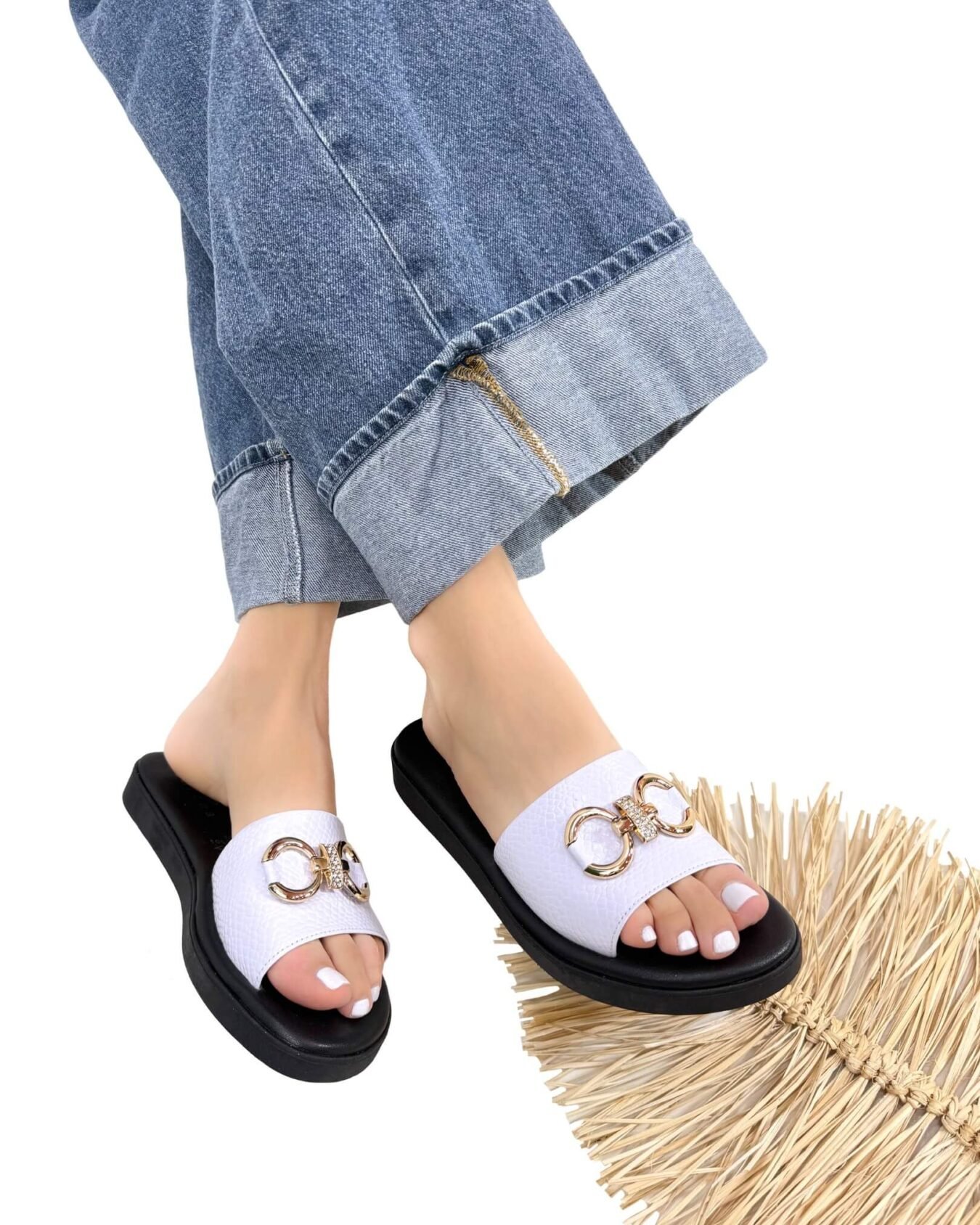 Sandalia Lina Blanco