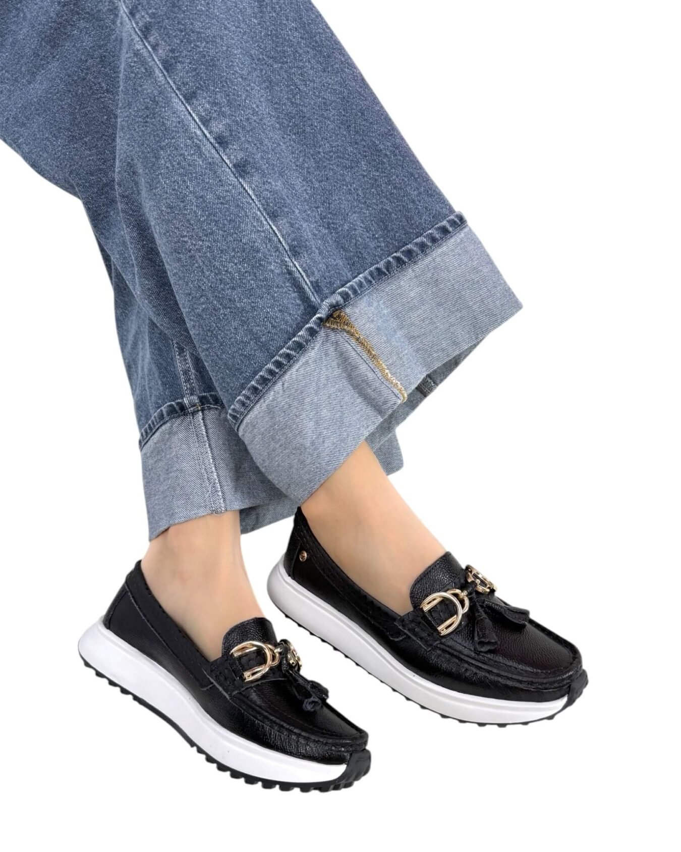 Mocasin Cintia Negro