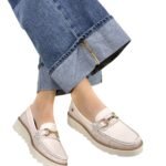 Mocasin Grace Beige