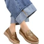 Mocasin Grace Bronce
