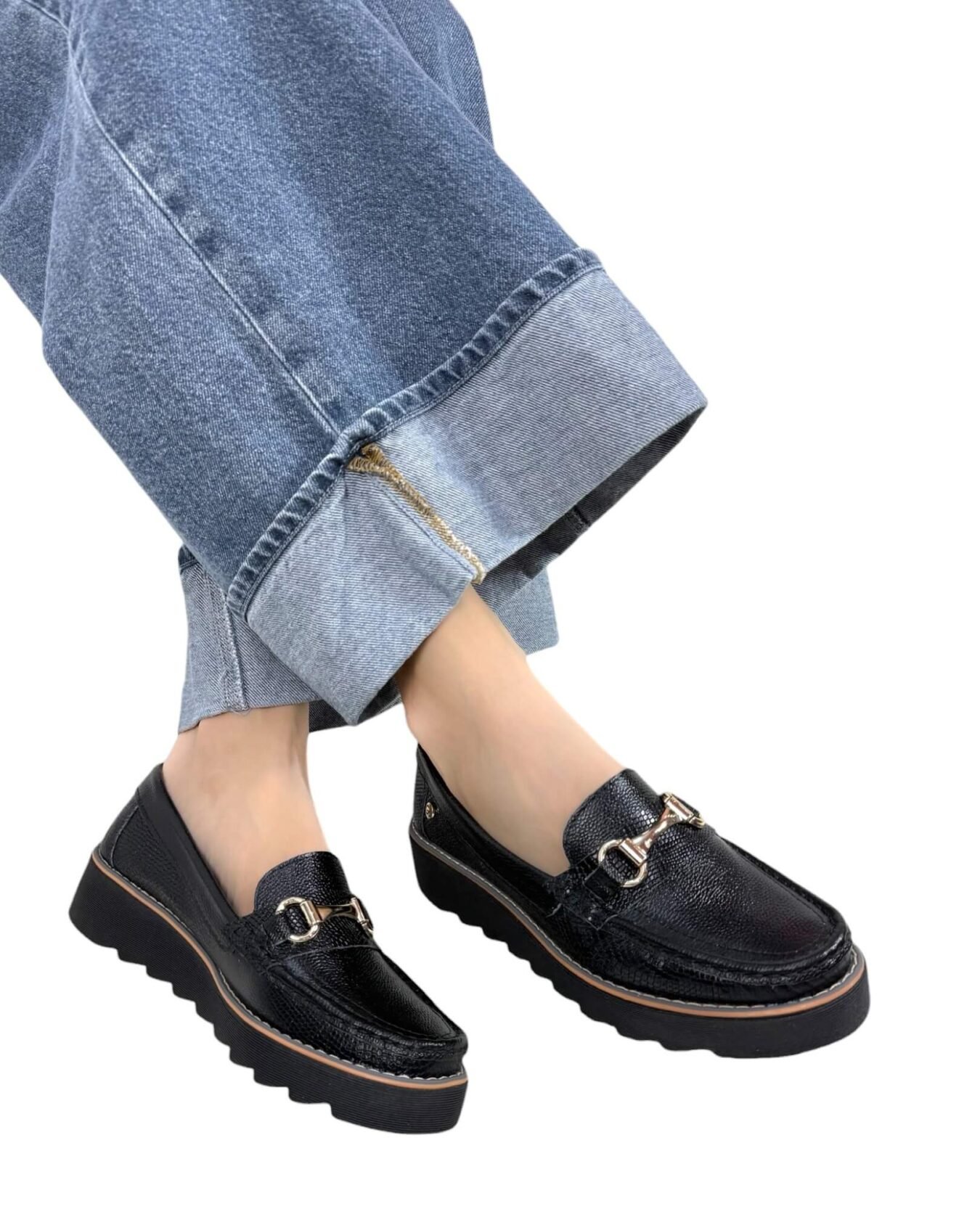 Mocasin Grace Negro