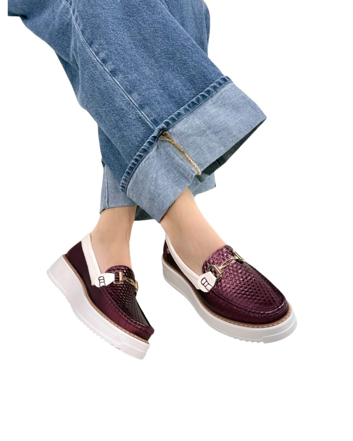 Mocasin Sara Vinotinto x Beige