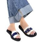 Sandalia Luna Talco x Azul