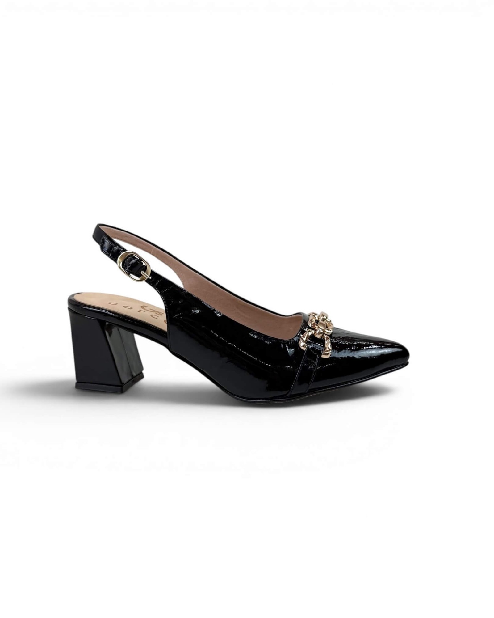 Tacón Tiny Charol Negro - Image 3