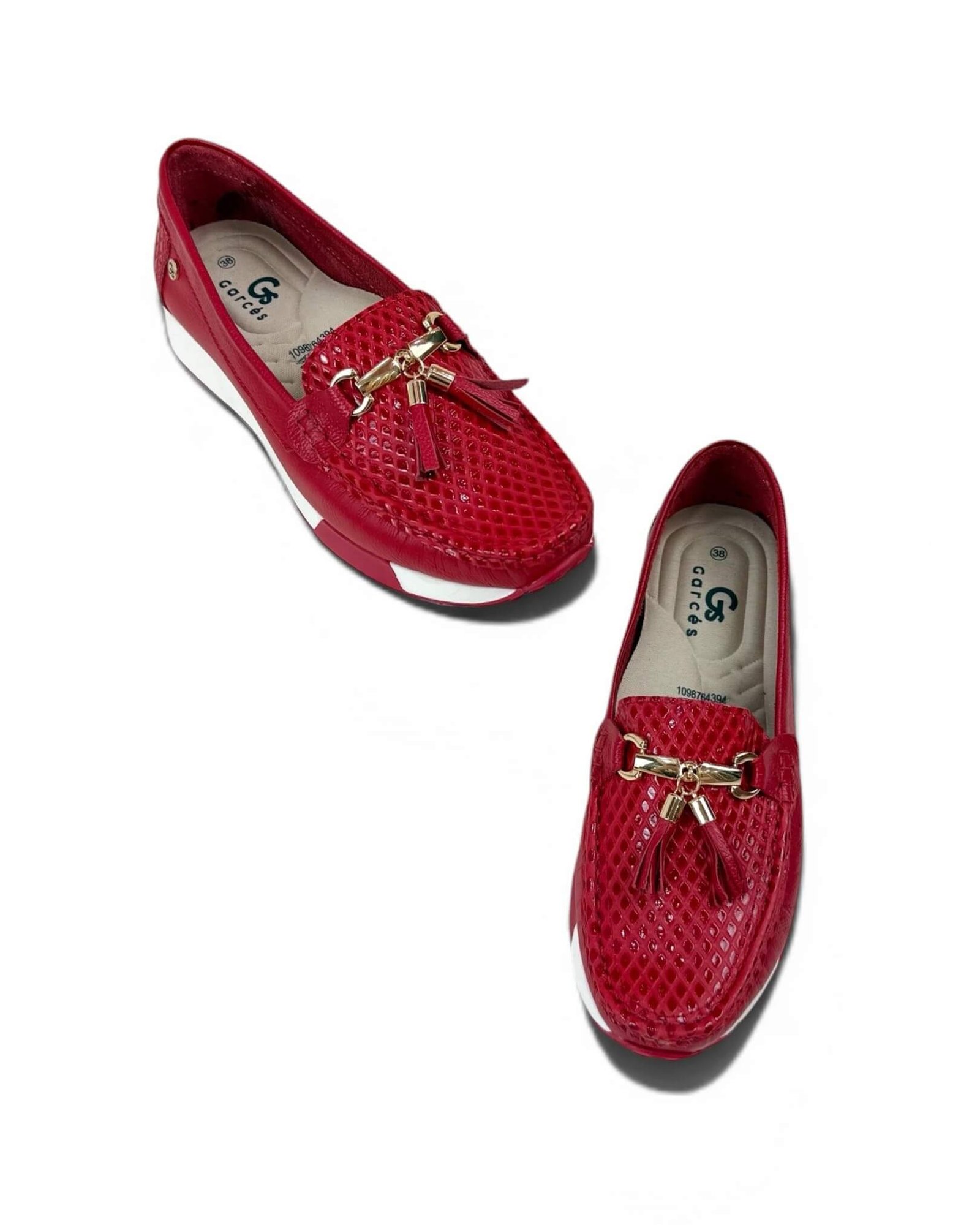 Mocasin Georgina Rojo - Image 4