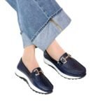 Mocasin Antonella Azul