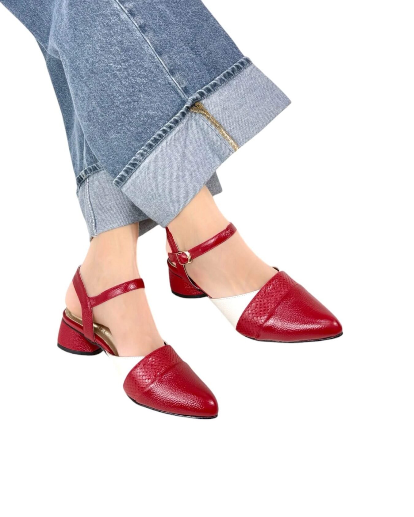 Tacón Linda Rojo