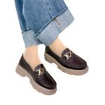 Mocasin Retro Ema Chocolate