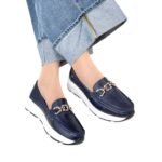 Mocasin Zafira Azul