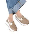 Mocasin Verona Capuchino x Beige
