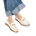 Mocasin Elva Beige