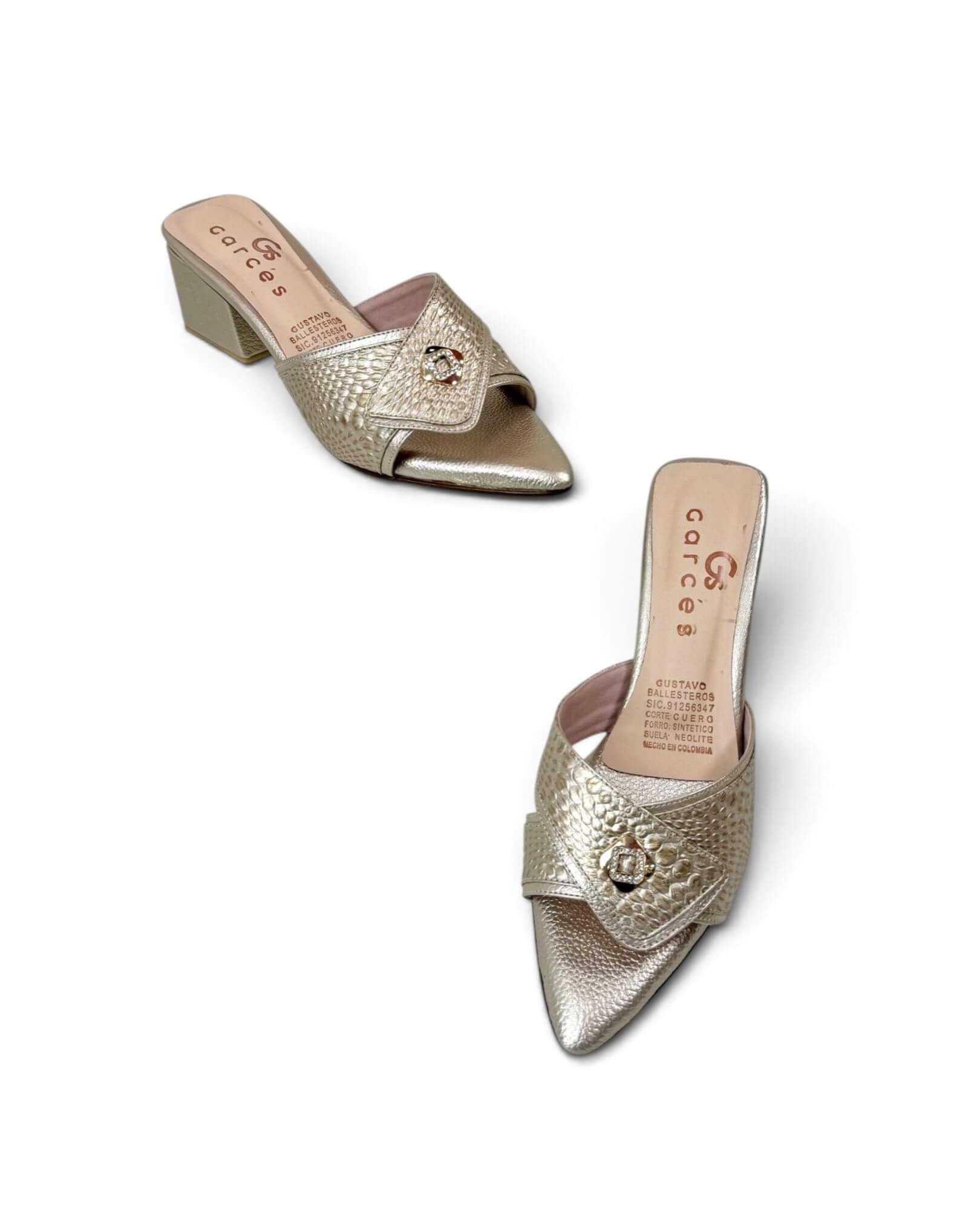 Tacón Dafne Champán - Image 4