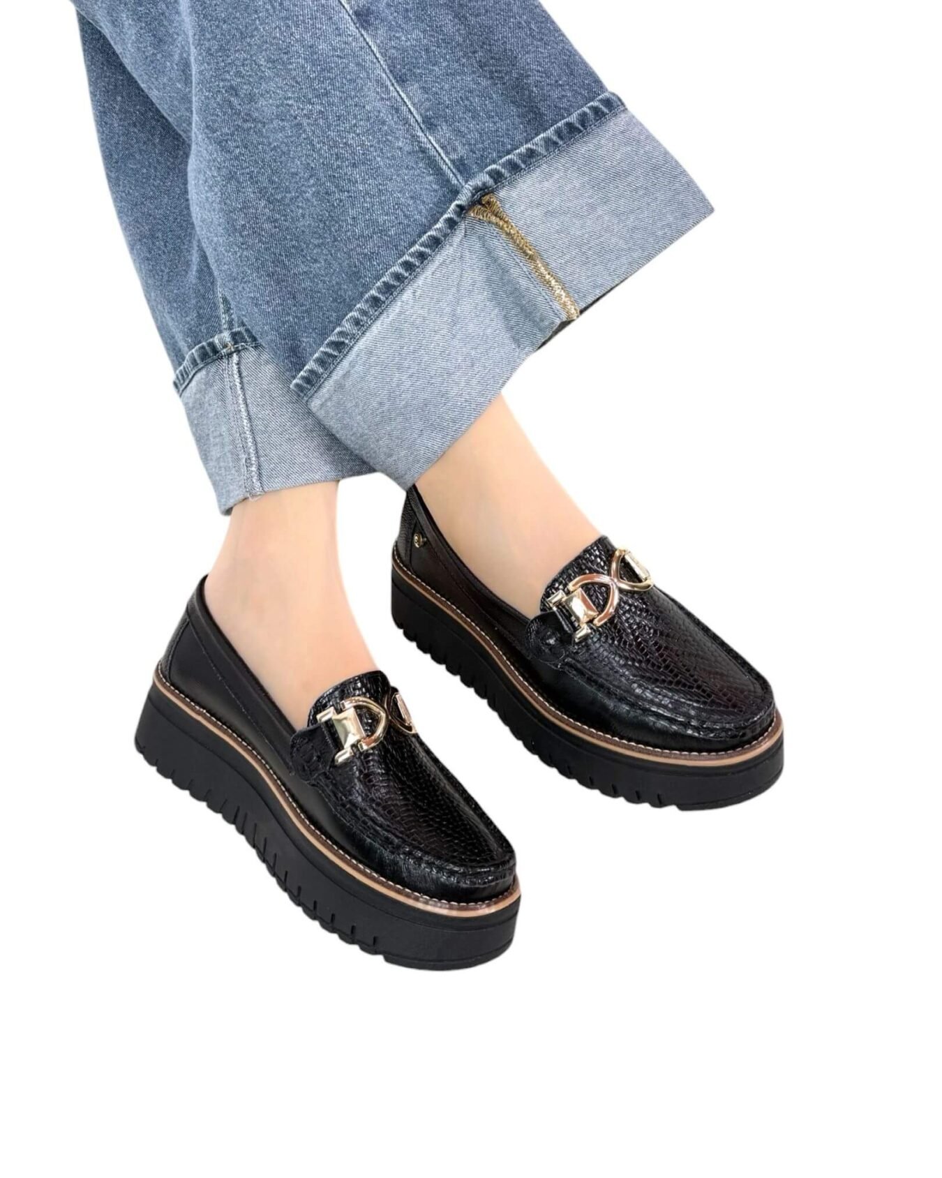 Mocasin Vera Negro