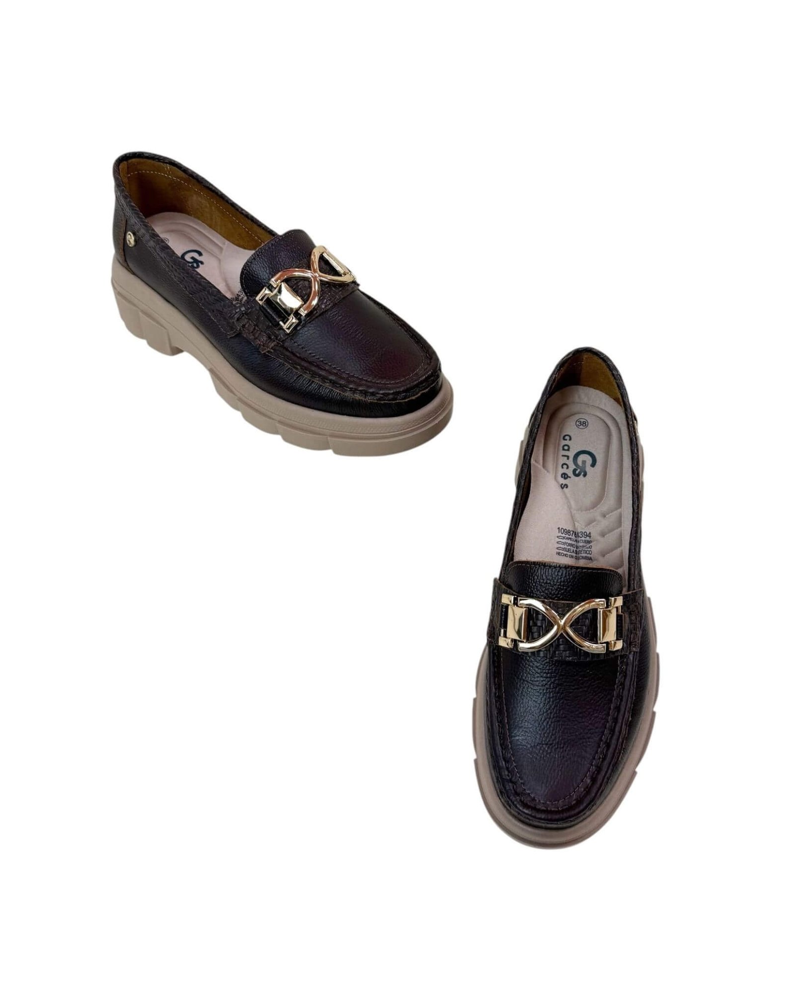Mocasin Retro Ema Chocolate - Image 4